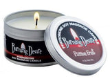 Burning Desire, Passion Fruit  Soy Massage Candle - 4 oz.