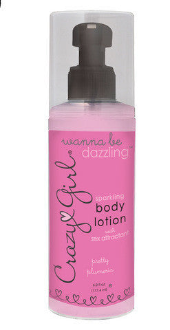 Crazy Girl Wanna Be Dazzling Sparkling Body Lotion Pretty