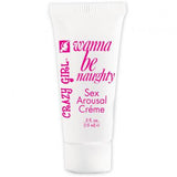 Crazy Girl Wanna Be Naughty Sex Arousal Creme .5 oz.