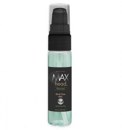 Max 4 Men Max Head Flavored Oral Sex Gel - Mintastic - 2.2 oz. - Bulk