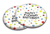 X-Rated Birthday 7-Inch Party Plates - 8 Count