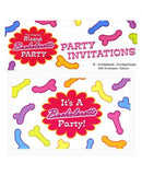 Risque Bachelorette Party Invitations and Envelopes- 8 Count