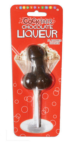 Chocolate Liqueur Cocktail Sucker