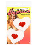 White and Red Heart Sweety Pasties Pack