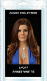Rhinestone Short Tie