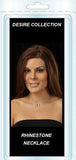 Rhinestone Bitch Necklace