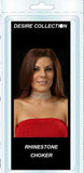 Rhinestone Slave Choker