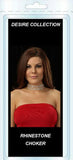 Rhinestone I Heart Pussy Choker