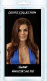Rhinestone Short Tie