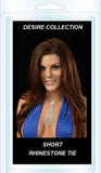 Rhinestone Short Tie