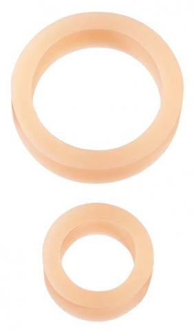 Platinum Silicone The C-Ring - White