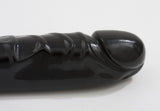Jr. Veined Double Header - Black 12-inch