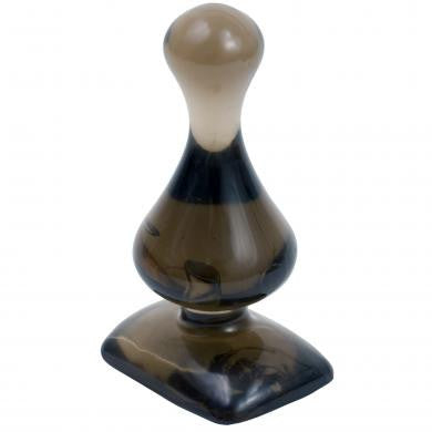 Gun Drops Butt Plug 4.5-inch - Charcoal