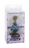 Gun Drops Butt Plug 4.5-inch - Charcoal