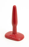 Classic Butt Plug - Smooth -Slim/Small - Red
