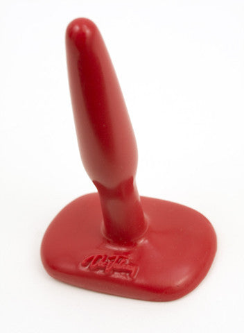 Classic Butt Plug - Smooth -Slim/Small - Red