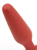 Butt Plug Non-Skid Slim Medium - Red
