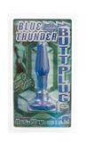 Blue Thunder Ultimate Penetrator Butt Plug - Cobalt Blue