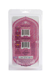 Medium Triple Ripple Butt Plug  - White