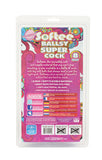 Softee Ballsy Super Cock 8-inch - Lavender
