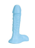 Softee Ballsy Super Cock 8-inch -  Baby Blue