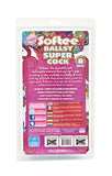 Softee Ballsy Super Cock 8-inch -  Baby Blue