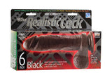 The Realistic Cocks 6-inch - Black