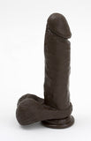 The Realistic Cocks 8-inch - Black
