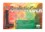 The Realistic Cocks 8-inch - Black