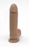 The Realistic Cocks 8-inch- Mulatto