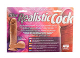 The Realistic Cocks 8-inch- Mulatto