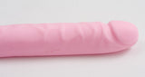 Pretty And Pink Vibrating Dong 12-Inch