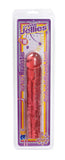 Crystal Jellies Classic Dong 10-Inch - Pink