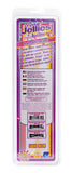 Crystal Jellies Classic Dong 10-Inch - Pink