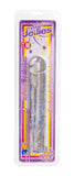 Crystal Jellies Classic Dong 10-Inch - Clear