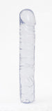 Crystal Jellies Classic Dong 10-Inch - Clear