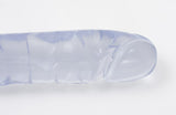 Crystal Jellie's Jr. Double Dong 12-Inch - Clear