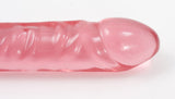 Crystal Jellies Double Dong 18-inch - Pink