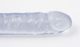 Crystal Jellies Double Dong 18-inch - Clear