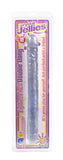Crystal Jellies Double Dong 18-inch - Clear