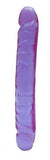 Crystal Jellies 12-inch Jr. Double Dong - Purple