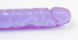 Crystal Jellies 12-inch Jr. Double Dong - Purple