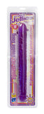 Crystal Jellies Double Dong 18-inch - Purple