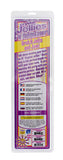 Crystal Jellies Double Dong 18-inch - Purple