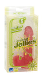 Crystal Jellies Ballsy Cock With Suction Cup 6-inch - Pink
