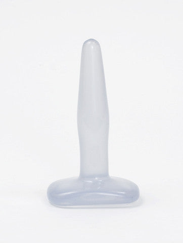 Crystal Jellies Small Butt Plug  - Small - Clear