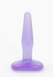 Crystal Jellies Small Butt Plug  - Purple
