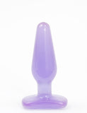 Crystal Jellies Medium Butt Plug - Purple