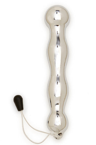 Reflections Glass Wand - Shimmer Silver
