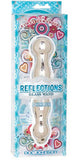 Reflections Glass Wand - Shimmer Silver